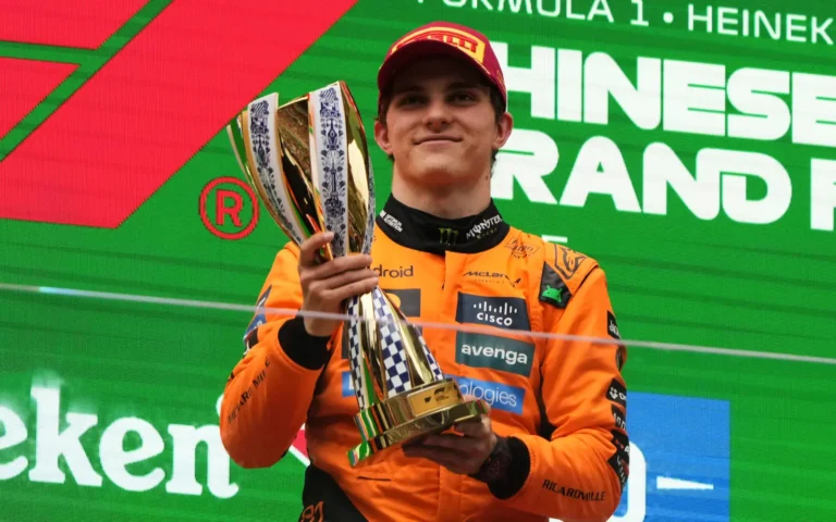 Piastri wins Chinese Grand Prix from pole in McLaren one-two